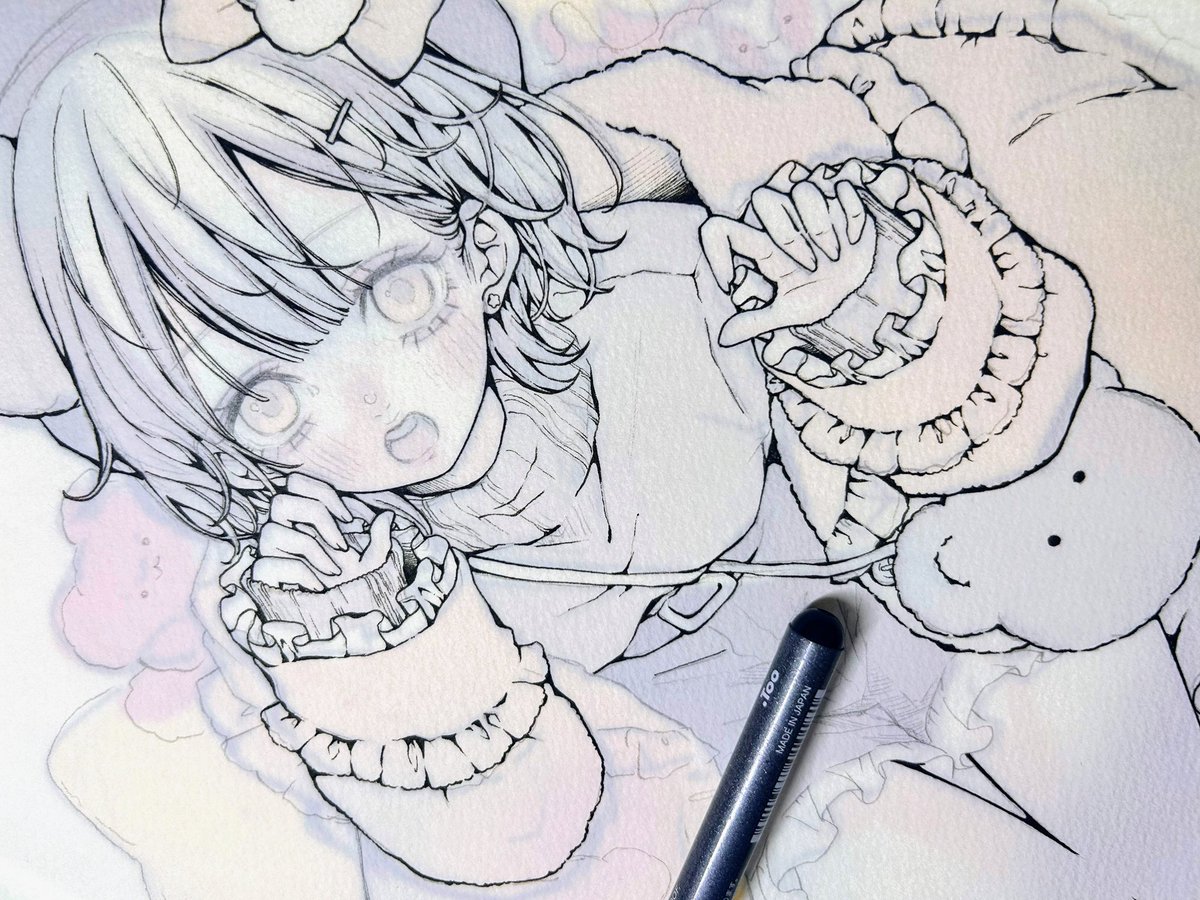 Post by 🍃とあるお茶🍵 on X: 線画