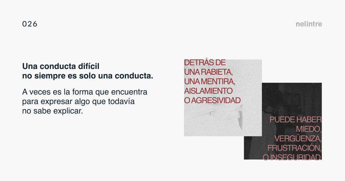 nelintre's tweet photo. Comprender mejor la infancia y la adolescencia permite mirar más allá de la conducta visible, comunicarnos de acuerdo con cada etapa evolutiva, poner límites sin deteriorar el vínculo y reconocer cuándo es necesario solicitar ayuda. https://t.co/pvScXDeKwL