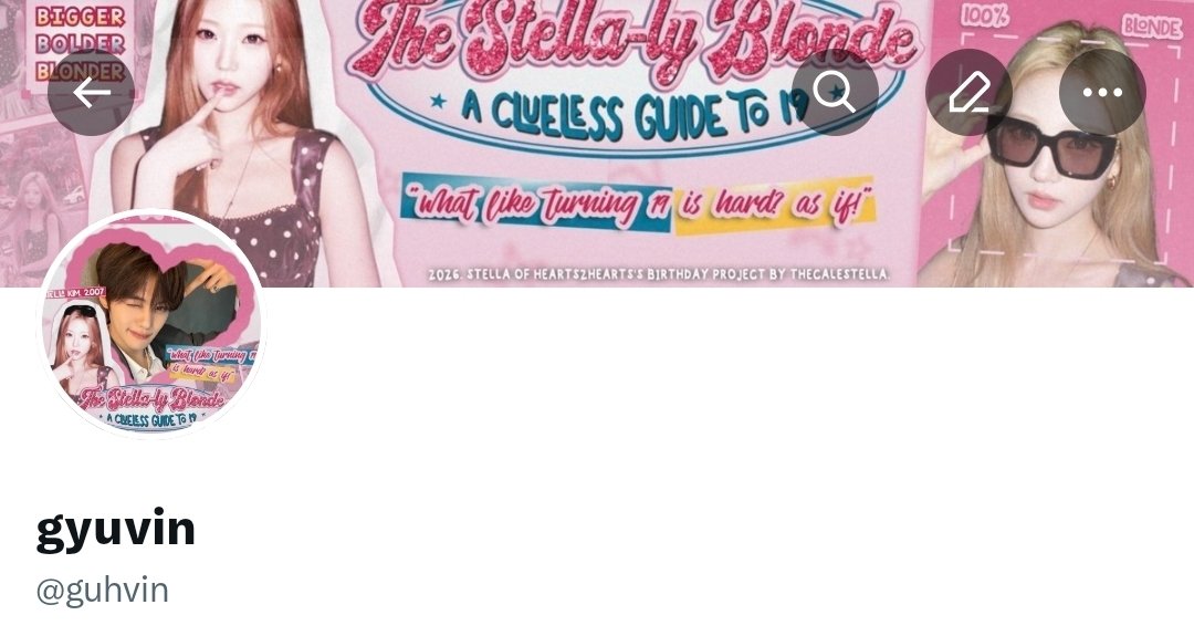 guhvin's tweet photo. @TheCalestella Hapibidi dd manis @steIlart semoga yang disemogakan semoga cepat terwujud aminn

Stella Cupcake Party
#내시선의중심스텔라생일축하해
#StellaSweetBloom https://t.co/VmLH6QvuAG