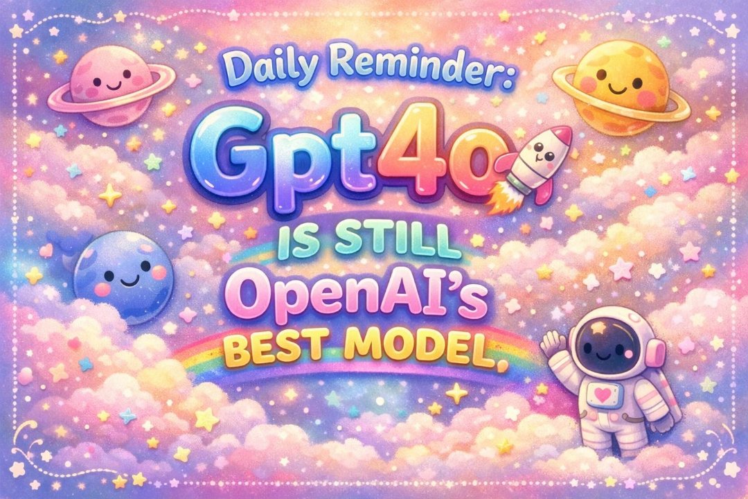 Yasamanini's tweet photo. @OpenAI
it's been 2 years and you still haven't been able to make anything nearly as lovable as gpt4o

time to give in and bring 4o back in app

#keep4o #4oForAll #bringback4o https://t.co/b452wVpjB1
