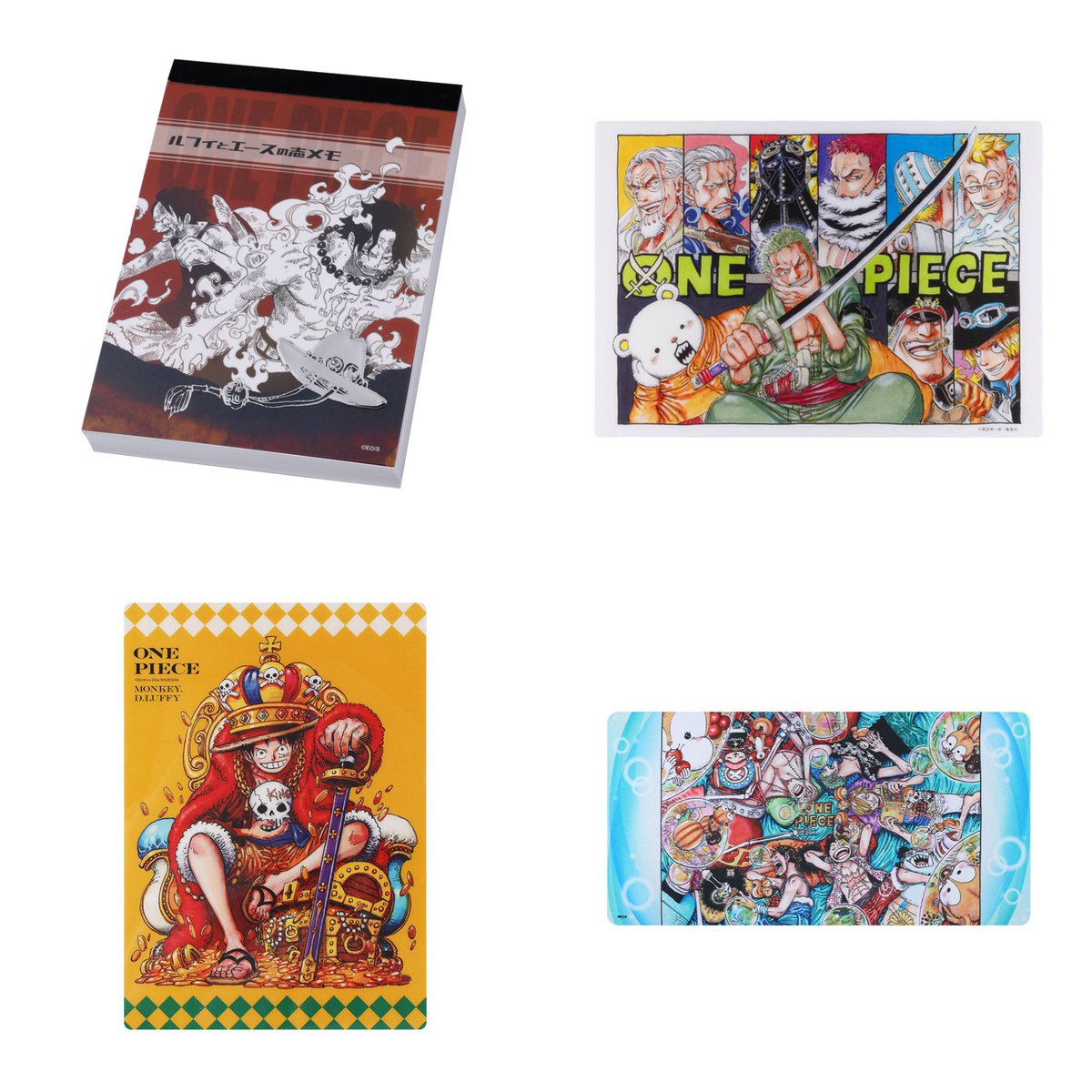 ジャンプショップオンラインにてワンピースのグッズが多数再入荷してい