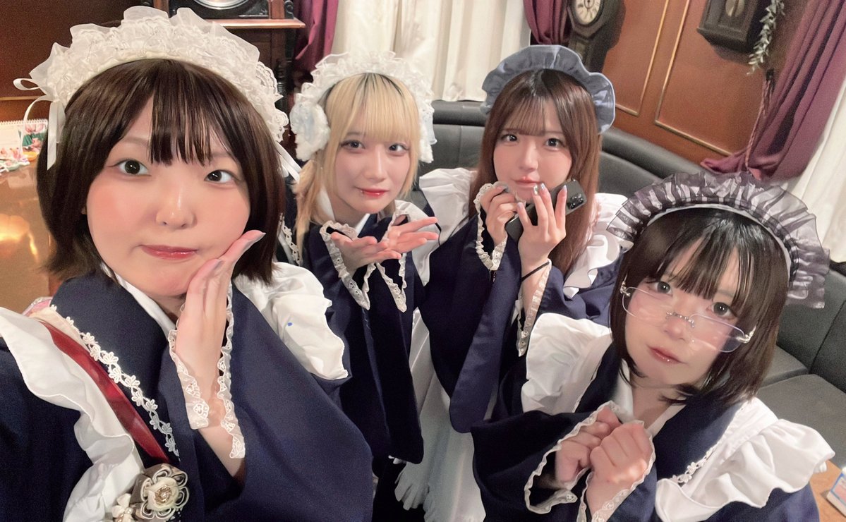 saihate_maid's tweet photo. 最果てオープンしましたꯁꯧ

明日からずーっと雨予報らしい……？
晴れの日のご帰宅は今日がチャンス☀️

ご帰宅お待ちしております🎶

あとからすあまちゃんも来ます～！ https://t.co/jXzAmbl4LJ