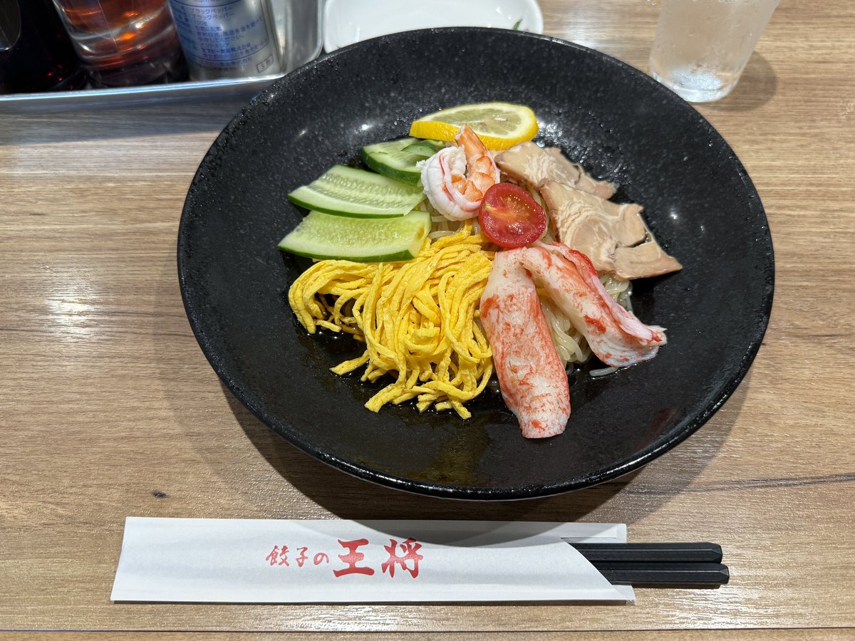 WheelchairUncle's tweet photo. 王将冷やし中華始まってましたで🥢 https://t.co/3JEeH1YYQt
