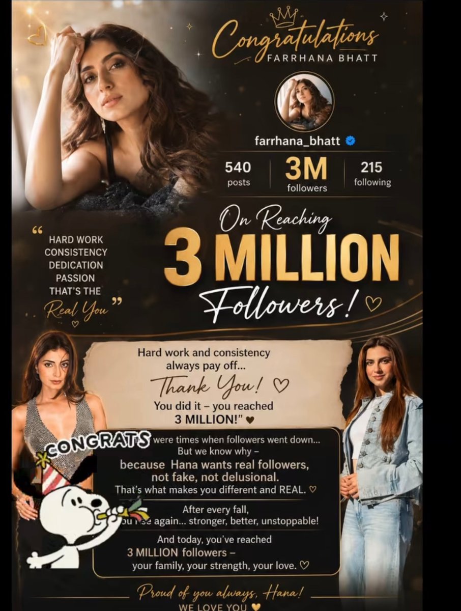 GrandyG5's tweet photo. Congratulations #Farrhanabhatt
40k _______3m🔥🔥🧿
🍾🎊🎈🎈
#BB19 #KKk15
#Avinash #Gaurav #Amaalmallik
#Abhishekbajaj https://t.co/BBjfIXi3b3
