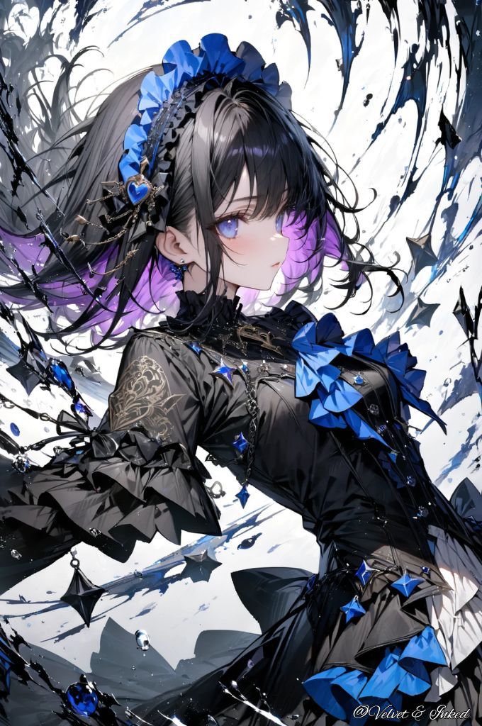Velvet_Inked's tweet photo. 💙 #AIイラスト https://t.co/zO9R06DueO