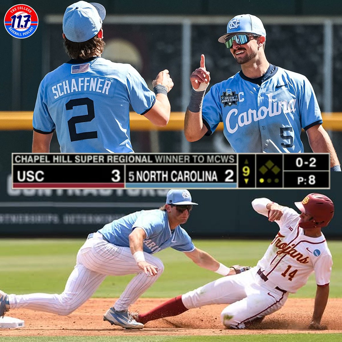 11Point7 College Baseball tweet media