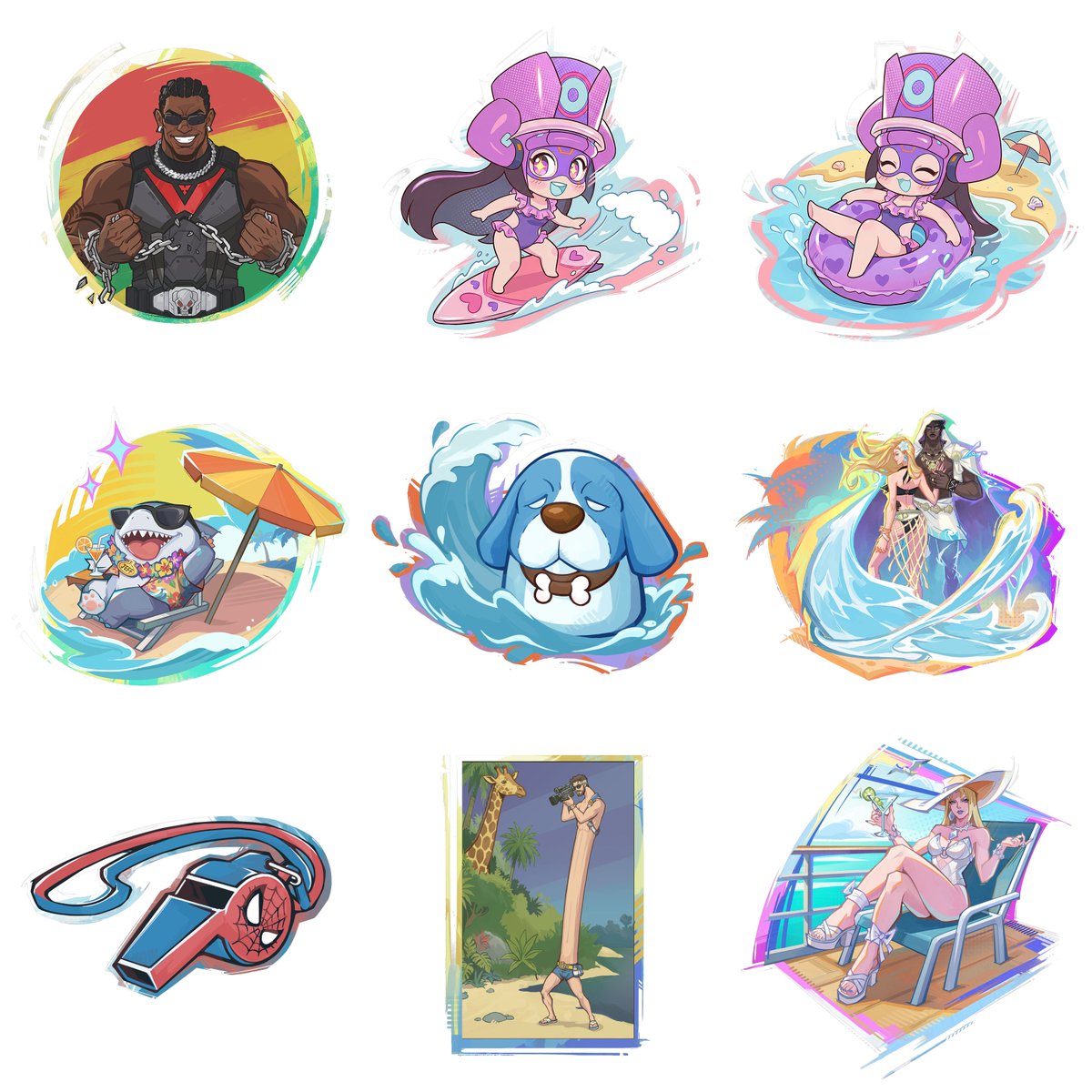 RivalsLeaks's tweet photo. ALL NEW SPRAYS ADDED THIS UPDATE
#MarvelRivals https://t.co/ItAtc19DuL