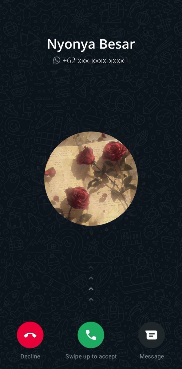 wv_arion's tweet photo. ᅠ

✆  Nyonya Besar   16.05
       𝘐𝘯𝘤𝘰𝘮𝘪𝘯𝘨 𝘷𝘰𝘪𝘤𝘦 𝘤𝘢𝘭𝘭
ᅠ
ᅠ https://t.co/wLMWKdxjyH