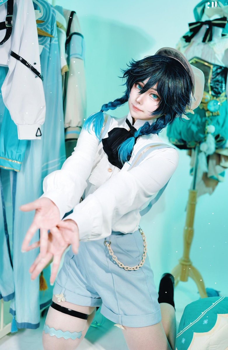 miike_hrk's tweet photo. 温迪生日快乐🎂

#原神 #venti #cosplay https://t.co/2CTBBpIWY5