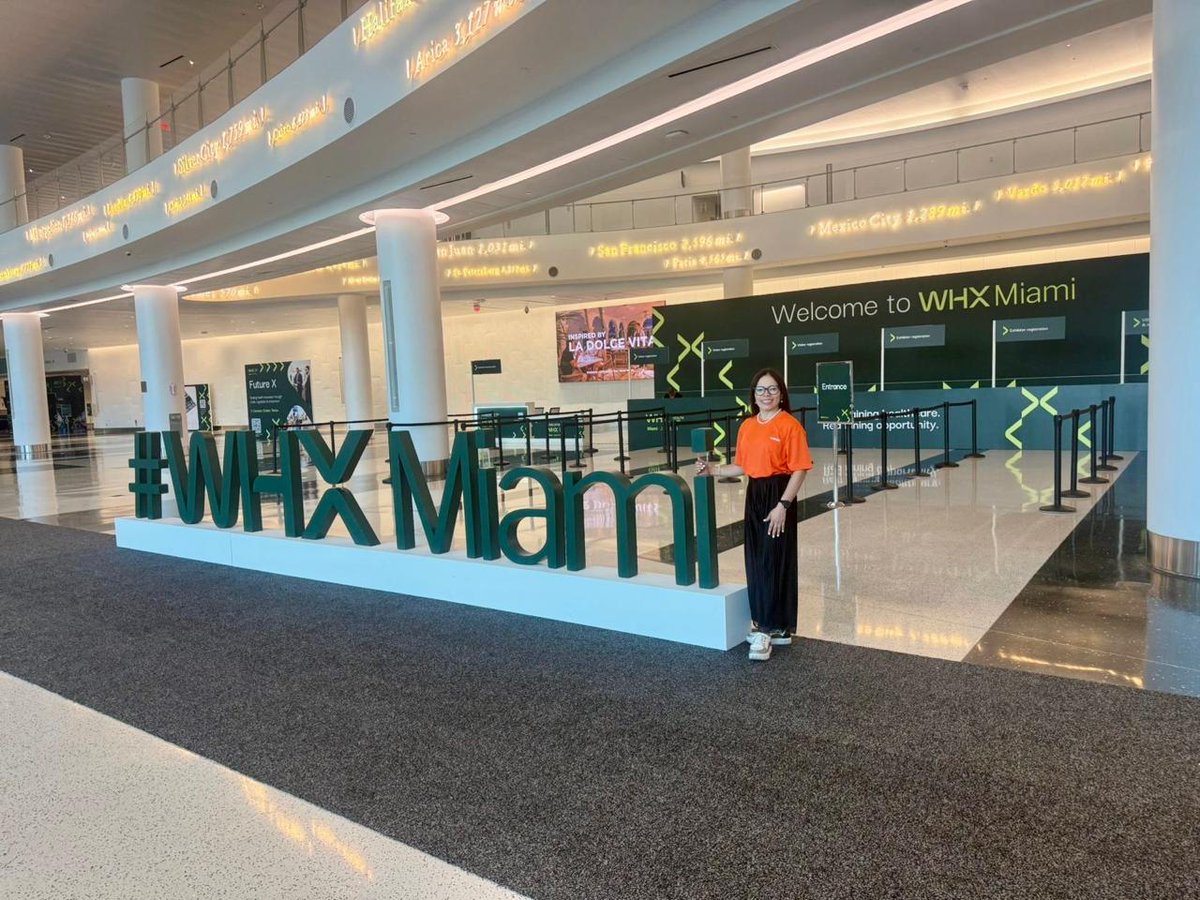 nulatex's tweet photo. Day 2 of WHX Miami 2026! Have questions about our products? Visit our booth to chat with us in person.

📍 Booth N23

#Healthcare #MedicalDevices #TradeFair https://t.co/QSNjPHxOpm
