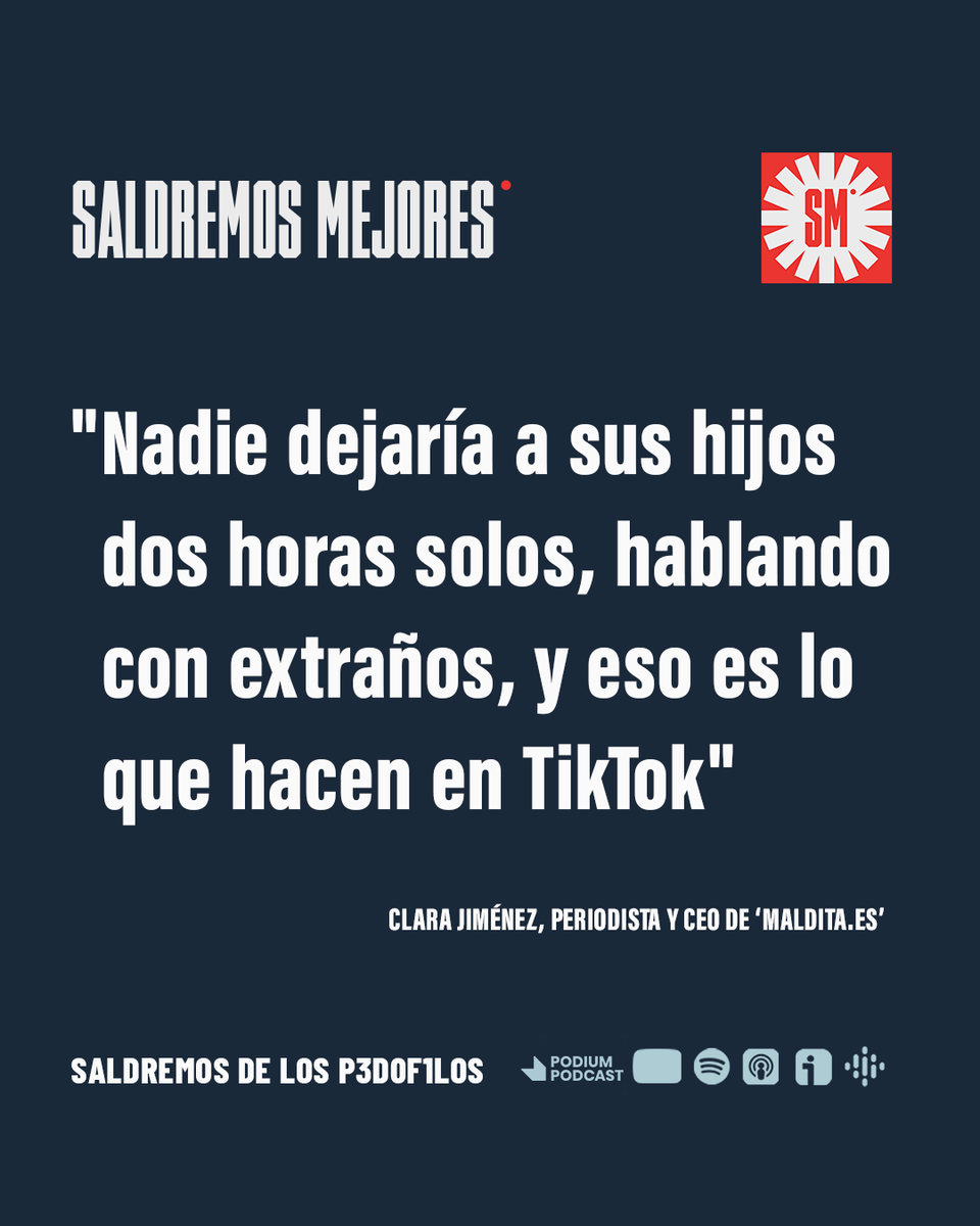 SaldremosMejor's tweet photo. Mejorcitas, TikTok es un nido lleno de p3dof1l0s y no hacen nada por evitarlo.

Hablamos con @maldita de cómo utilizan la plataforma para localizar. a menores, crear "comunidad" e intercambiar o vender n0por infantil.

📲SALDREMOS DE LOS P3D0F1L0S: https://t.co/ovDQxgGAkM https://t.co/9CcwySSOeF