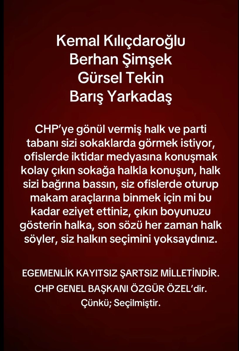 AtomdanBirCANIM's tweet photo. @kilicdarogluk https://t.co/ndIinGtsB6