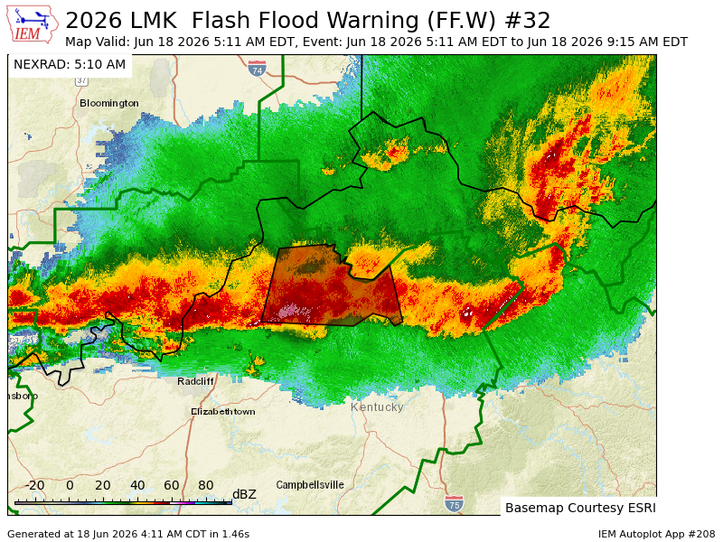 iembot_lmk's tweet photo. LMK issues Flash Flood Warning [flash flood: radar indicated] for Fayette, Franklin, Henry, Jefferson, Oldham, Scott, Shelby, Trimble, Woodford [KY] till Jun 18, 9:15 AM EDT https://t.co/0RD7OizRL9 https://t.co/q7ImA81r2K