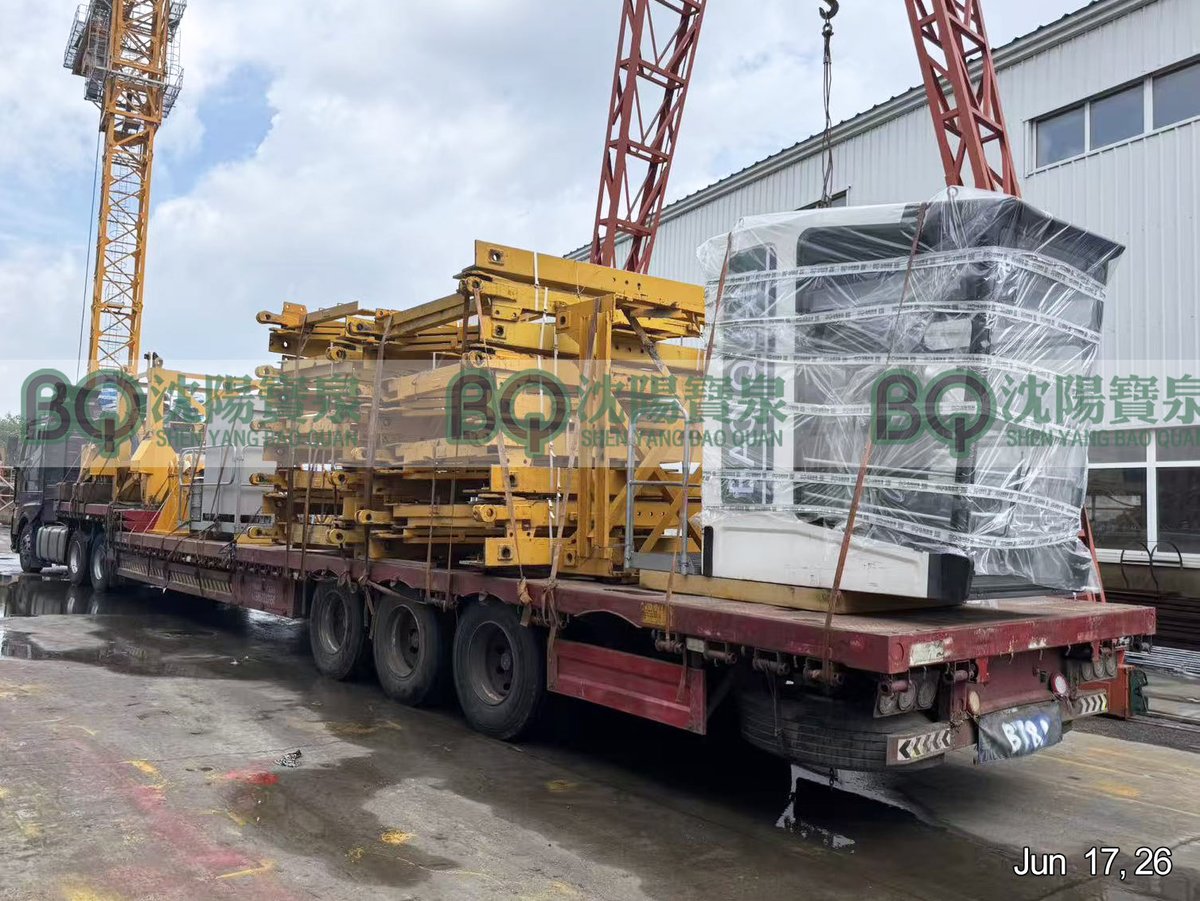 BqTower's tweet photo. According to customer's requirements, BAO QUAN 2020 GHP6016-8 would be dispatched to overseas from factory on June, 17, 2026 after re-conditioning (2nd unit of total 3 units). The price is more competitive and working performance would be more smooth.😀😀😀👏👏👏🫰🫰🫰 https://t.co/YdkZOPDAJQ
