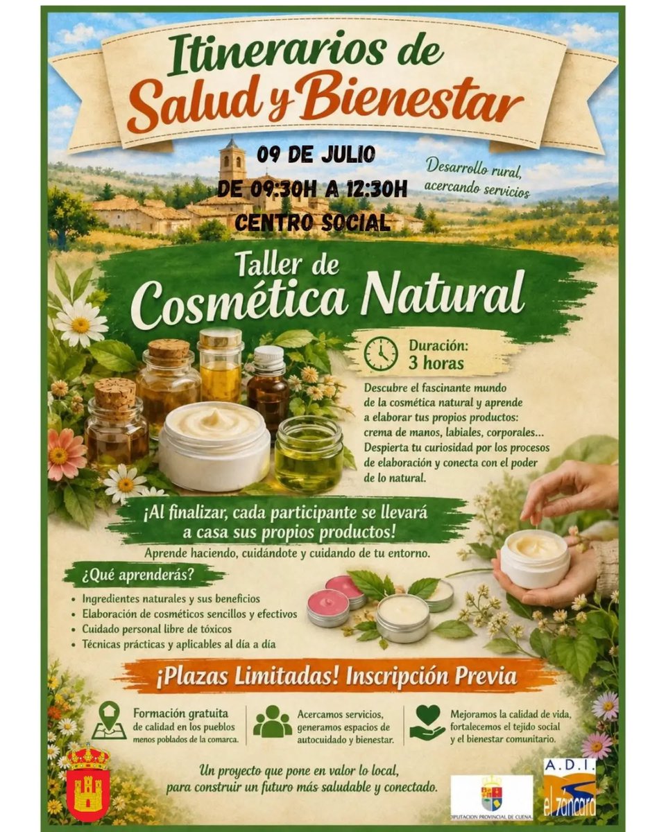 castillogarcimu's tweet photo. Taller de cosmética natural 9 de Julio https://t.co/xN2jThX8ZU