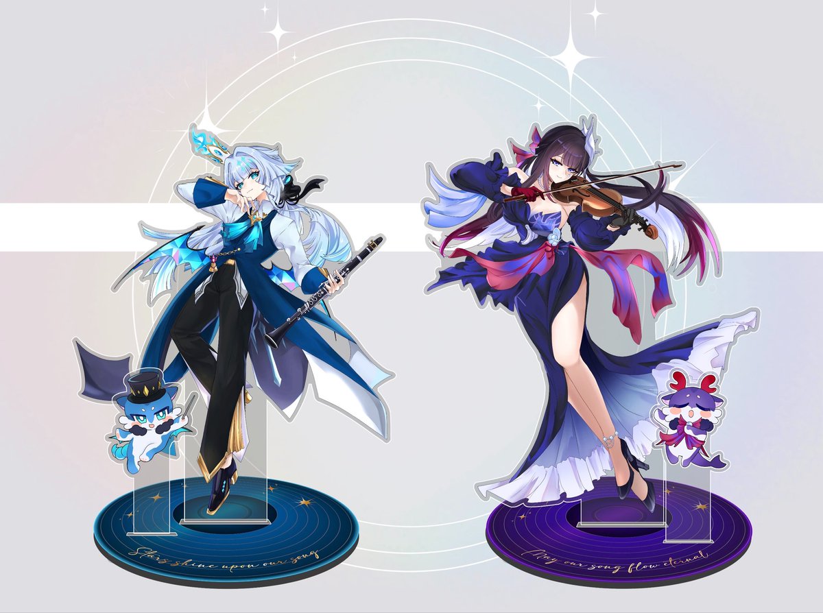 choikfu's tweet photo. Celebrating a year with them, I prepared this art taken from the design of my cerysilens orchestra acrylic standees. 🎉🥳

For sale now at my acggoods store: https://t.co/wD6q7t63jP 

*limited 20 copies sale only https://t.co/CGOqFl44Ru
