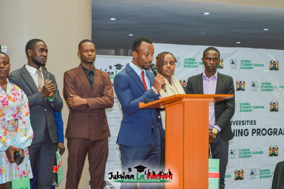 Onkundi01's tweet photo. Academic staff play a subtle but crucial role in identifying student distress early. Jukwaa La Wasomi brings them into the peace network. Look into the UCSPAK 1stQuarter Report. #HighLevelBreakfast #JukwaaLaWasomiLaunch https://t.co/ujos7t9xj8