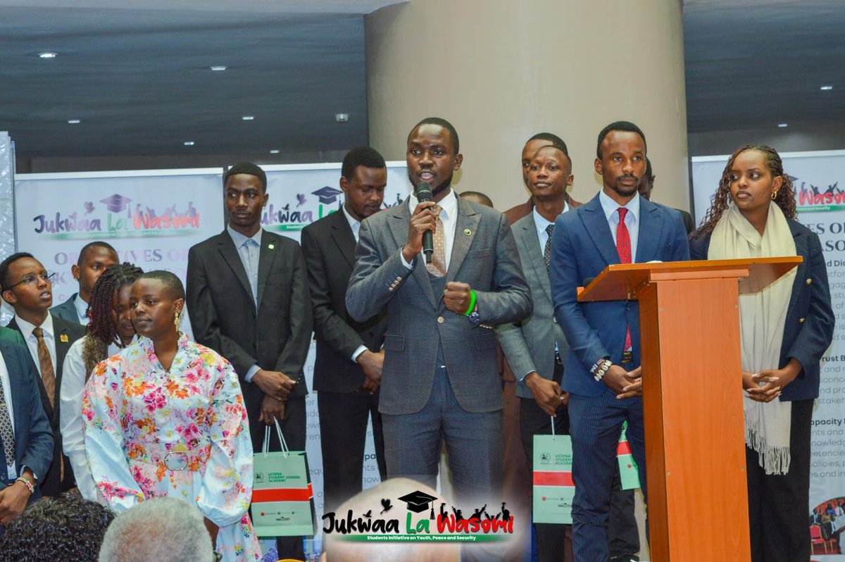 Onkundi01's tweet photo. I applaud the release of the Jukwaa La Wasomi 1stQuarter Report. UCSPAK is equipping our academic leaders with the essential tools for campus safety. #HighLevelBreakfast #JukwaaLaWasomiLaunch https://t.co/nDyR5HAG1b