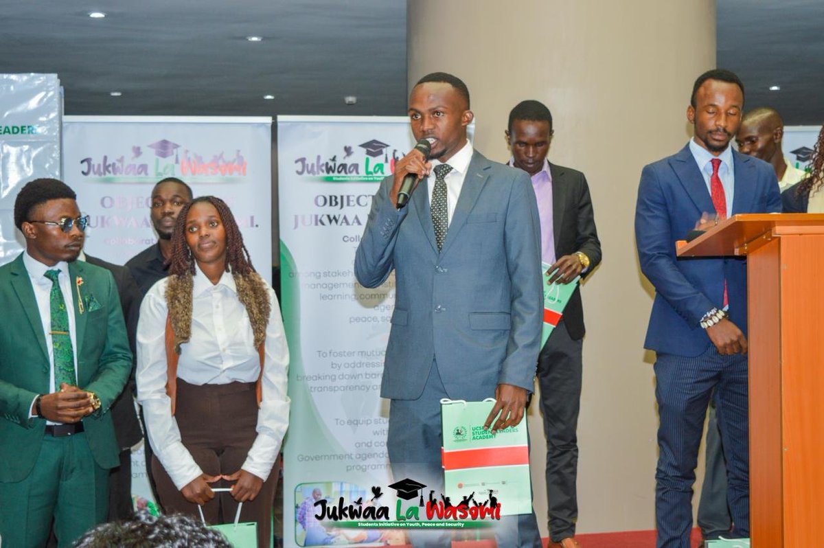 Ruttosharon254's tweet photo. UCSPAK through Jukwaa La Wasomi is enhancing mediation capacity across institutions. The 1stQuarter Report highlights trained leaders contributing to safer and more stable learning environments. #HighLevelBreakfast #JukwaaLaWasomiLaunch https://t.co/8jsnwKN66N