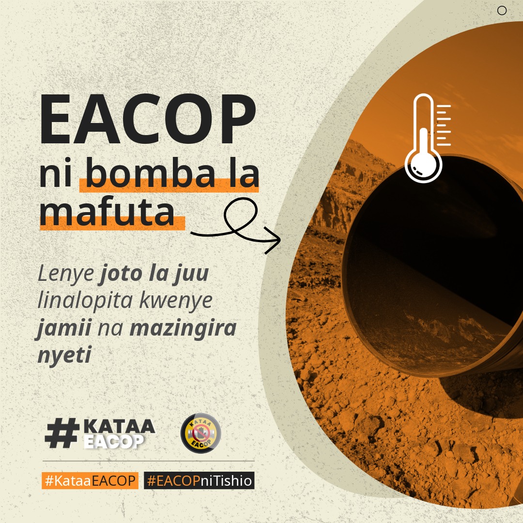JohnNgutiCDM's tweet photo. Usafirishaji na usindikaji wa mafuta huongeza kiwango cha CO2 na CH4, hivyo kuchangia kwa ongezeko la joto duniani...
#KataaEACOP  #EACOPniTishio https://t.co/mcflw7Fnzs