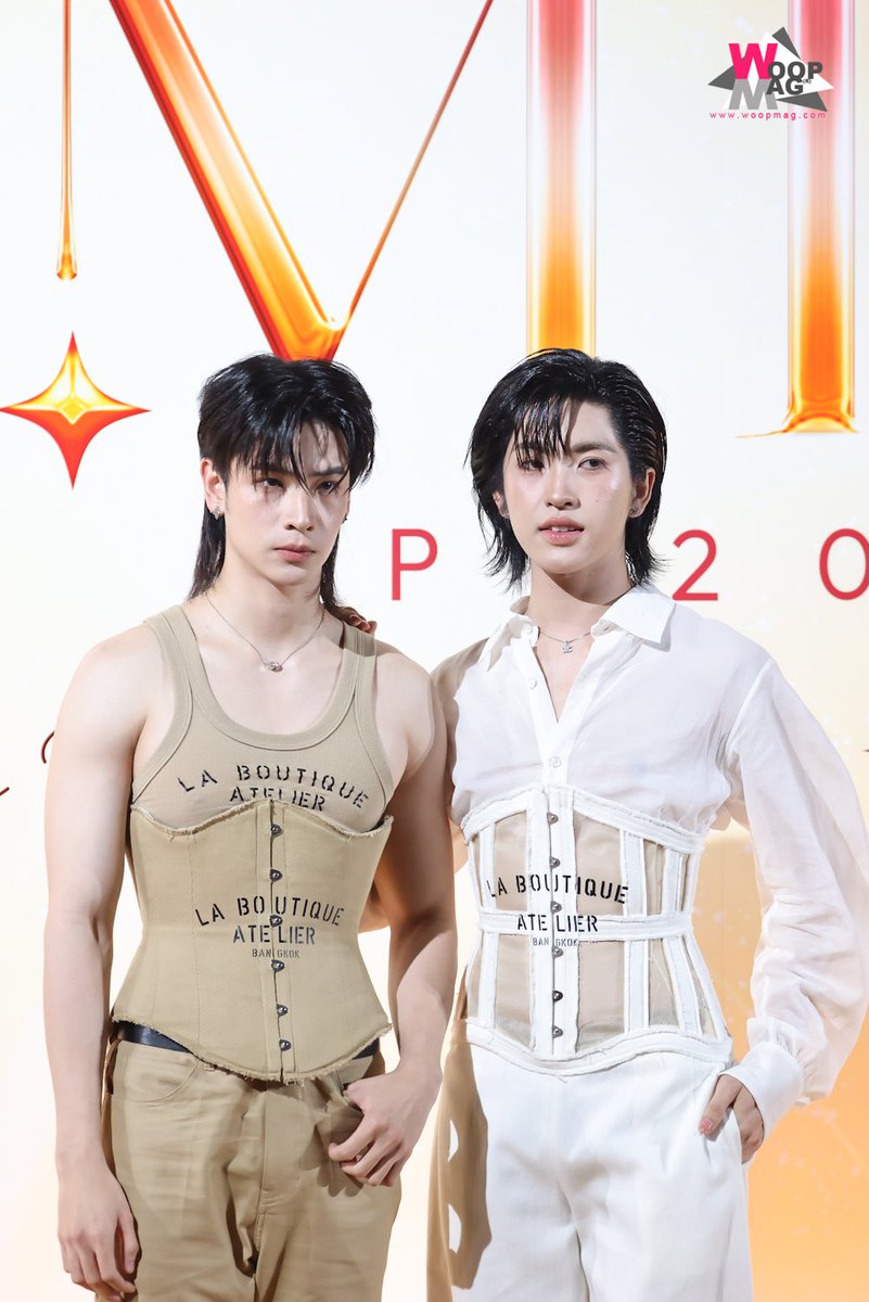 woopmag's tweet photo. “ลาเต้ - คิม” ร่วมเดิน GOLDEN AMBER CARPET ในงาน DMD LINE UP 2026 “𝗧𝗛𝗘 𝗥𝗜𝗦𝗘 𝗖𝗢𝗡𝗧𝗜𝗡𝗨𝗘𝗦” 

DMD THE RISE CONTINUES
TURNING THE PAGE WITH LATTEKIM
#LatteKim #ลาเต้คิม
#LatteTNC #kkim_pst https://t.co/zvQ5D9cumF
