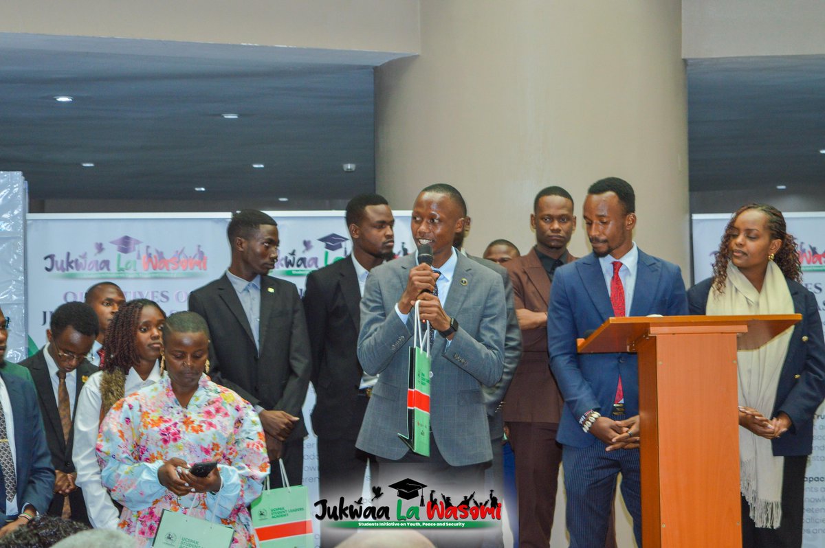 Madikizela_Win's tweet photo. The transformative 1stQuarter Report for Jukwaa La Wasomi by UCSPAK details new strategic gains. Training student executives, safety heads, and institutional deans in modern mediation helps maintain smooth, structured learning pathways. #HighLevelBreakfast #JukwaaLaWasomiLaunch https://t.co/g8ZB6K9pVt