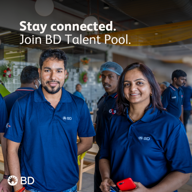 NareshKhoshya's tweet photo. Not sure if now is the right time for a career move, but want to keep your options open? Joining BD’s Talent Pool is an easy way to stay in the loop on company news, events, and opportunities that could be a great fit down the road. #JoinBD #BDemployee https://t.co/Paut01lmZG https://t.co/apALSIUDxq