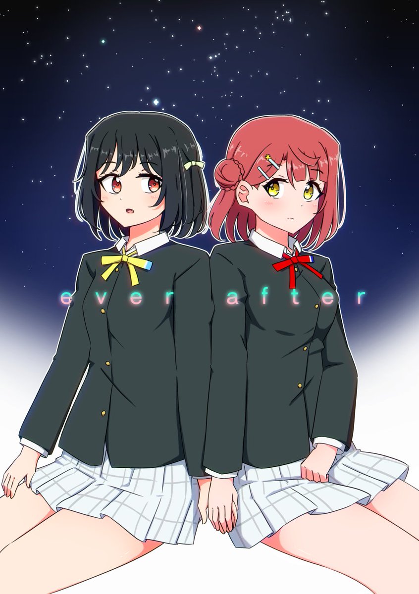 asa_makudo's tweet photo. #しおぽむ真ん中バースデー なので、せっかくなので昔描いてたしおぽむ漫画を公開しようと思います。
歩夢と栞子がデートするお話です。（続く） https://t.co/CkTyQuZrpc