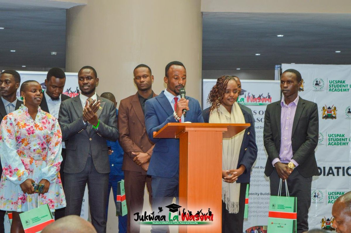 hypedsoul1's tweet photo. The 1stQuarter Report showcases the growing impact of Jukwaa La Wasomi. UCSPAK continues equipping leaders with practical skills in mediation, engagement, and peaceful conflict management. #HighLevelBreakfast #JukwaaLaWasomiLaunch https://t.co/NAzCQpYTYV