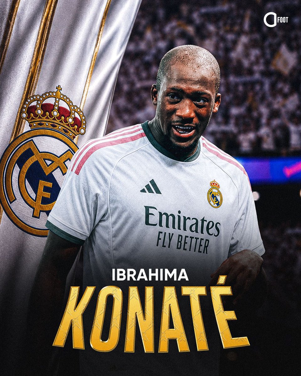 ActuFoot_'s tweet photo. 🚨 LA LISTE DES DÉFENSEURS CENTRAUX DU REAL MADRID LA SAISON PROCHAINE. 🤍👇

🆕 Ibrahima Konaté 🇫🇷
▫️Antonio Rüdiger 🇩🇪
▫️Eder Militao 🇧🇷
▫️Dean Huijsen 🇪🇸
▫️Raul Asencio 🇪🇸

Bonne chance à José Mourinho 🇵🇹 pour choisir les 2 titulaires. 😭 https://t.co/eQGbs3Q616
