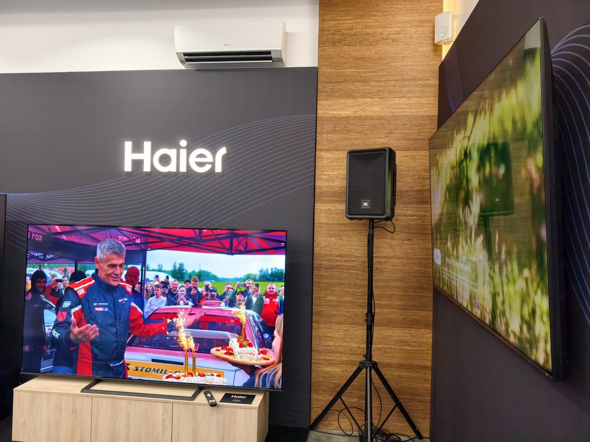 TECHNOSenior1's tweet photo. Haier RTV: Premiera nowych telewizorów marki - TECHNOSenior
Sportowe emocje, inspirujące rozmowy i technologie tworzące nowy wymiar domowej rozrywki. W takiej atmosferze Haier zaprezentował swoje najnowsze modele telewizorów. https://t.co/gLkE6acsZE