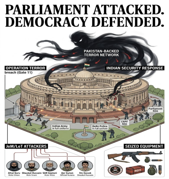 ImranAli1586's tweet photo. Why India is Victim of this in this universe ???????Indian Parliament attacked on 13 Dec 2001 by Pakistan-backed JeM and LeT terrorists. 9 lives lost. https://t.co/wNLDlcURn9