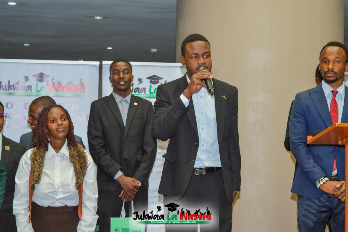 dansilly_ke's tweet photo. Peace-building and conflict resolution remain central to the achievements captured in the Jukwaa La Wasomi 1stQuarter Report by UCSPAK. #JukwaaLaWasomiLaunch #HighLevelBreakfast https://t.co/a3uggxCJnc
