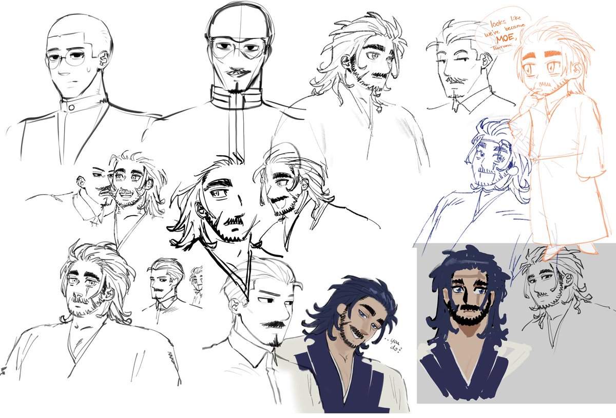 wlkwink's tweet photo. old stuff compiled into one canvas https://t.co/PqhDI1Aqqq