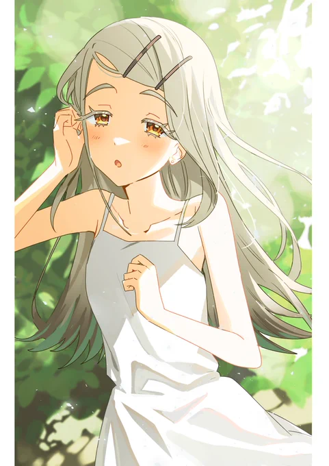 白ワンピ篠澤広