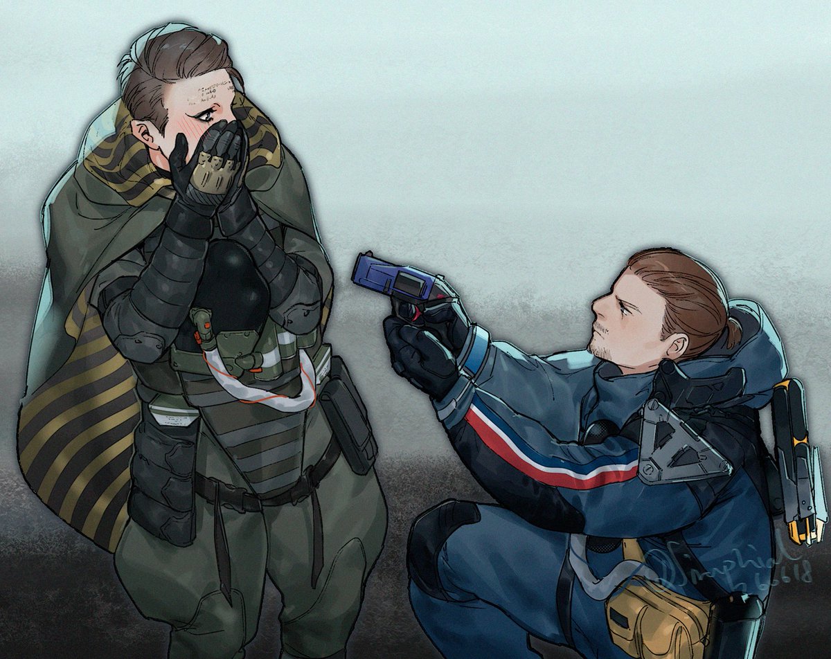 siruphial's tweet photo. propose on the beach #deathstranding https://t.co/BHZQbAzizn