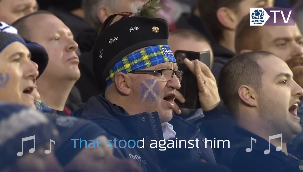 joanmariapique's tweet photo. @JordiEroles O potser caldria traduïr-lo 🏴 #FlowerOfScotland https://t.co/ZZFCcxfvXL