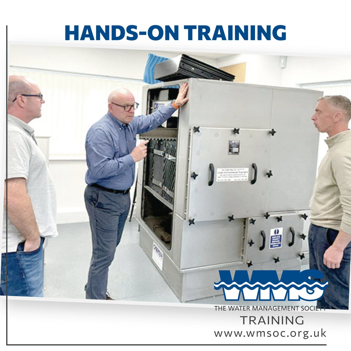 WMSoc1's tweet photo. #Great course earlier this week with Ian Wall on Inspection, #Cleaning & Disinfection of Evaporative #CoolingSystems, with lots of time logged in our PTA.
Host a #TrainingCourse at our site or yours, #GetInTouch for more details:
training@wmsoc.org.uk
https://t.co/TJuwJHF1mR https://t.co/FAGBoCb3Ab