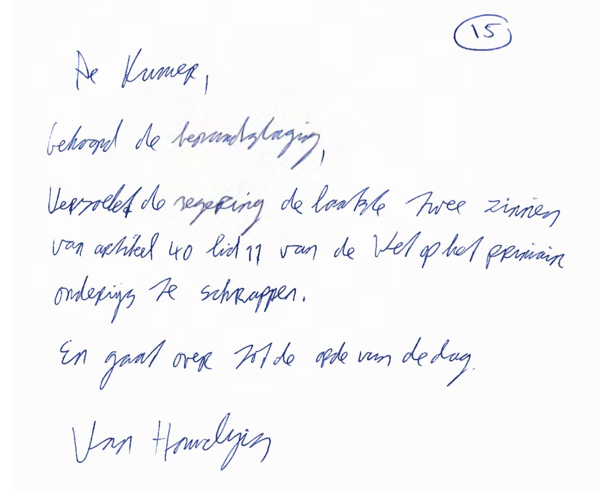 1848nl's tweet photo. Heel soms verschijnt er op https://t.co/QHTL98R8bF een handgeschreven motie -> https://t.co/NCvrI3KugM https://t.co/5tGikrx3sz