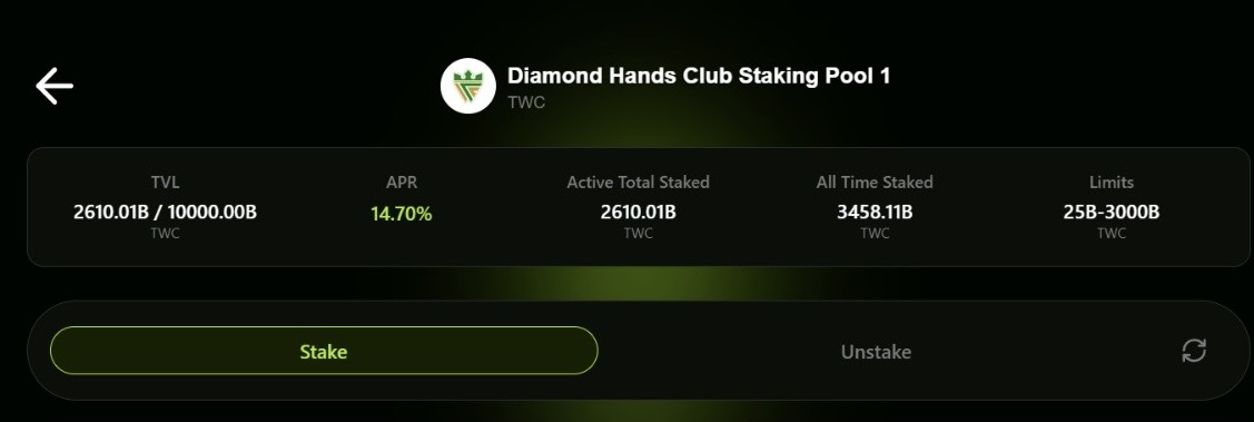 TIWIProtocol's tweet photo. Are you a true Diamond Hand holder? 

Then here’s an opportunity built for you, don’t just hold, earn while you hold.

The Diamond Hands Club Staking Pool on TIWI Protocol is designed for long-term believers. It’s a 1-year staking pool (with flexibility to unstake after 4 months) that rewards commitment with 15% APY plus exclusive ecosystem perks.

You get access to:
Partner token airdrops
Early ecosystem updates
VIP information flow
Early access opportunities

True Diamond Hands don’t just sit on assets, they put them to work while staying aligned with the ecosystem’s growth.

Early stakers before June 1st already received a 2% airdrop of their staked amount, with more rewards ongoing.

If you’ve got the hands of steel, the Diamond Hands Club Staking Pool is where you belong