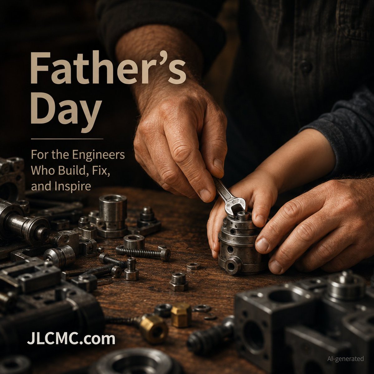 JLCMC_official's tweet photo. 👨‍🔧 Who was your first engineering mentor?
For many mechanical engineers and makers, it was Dad.

From fixing a bike to teaching you how to use a workbench, they taught us how to solve problems. To all fathers who build, fix, and inspire:

Happy #FathersDay from JLCMC 👇
🔗 https://t.co/zlRJ51imdX

#JLCMC #EngineeringLife #Makers #MechanicalParts #IndustrialSupply