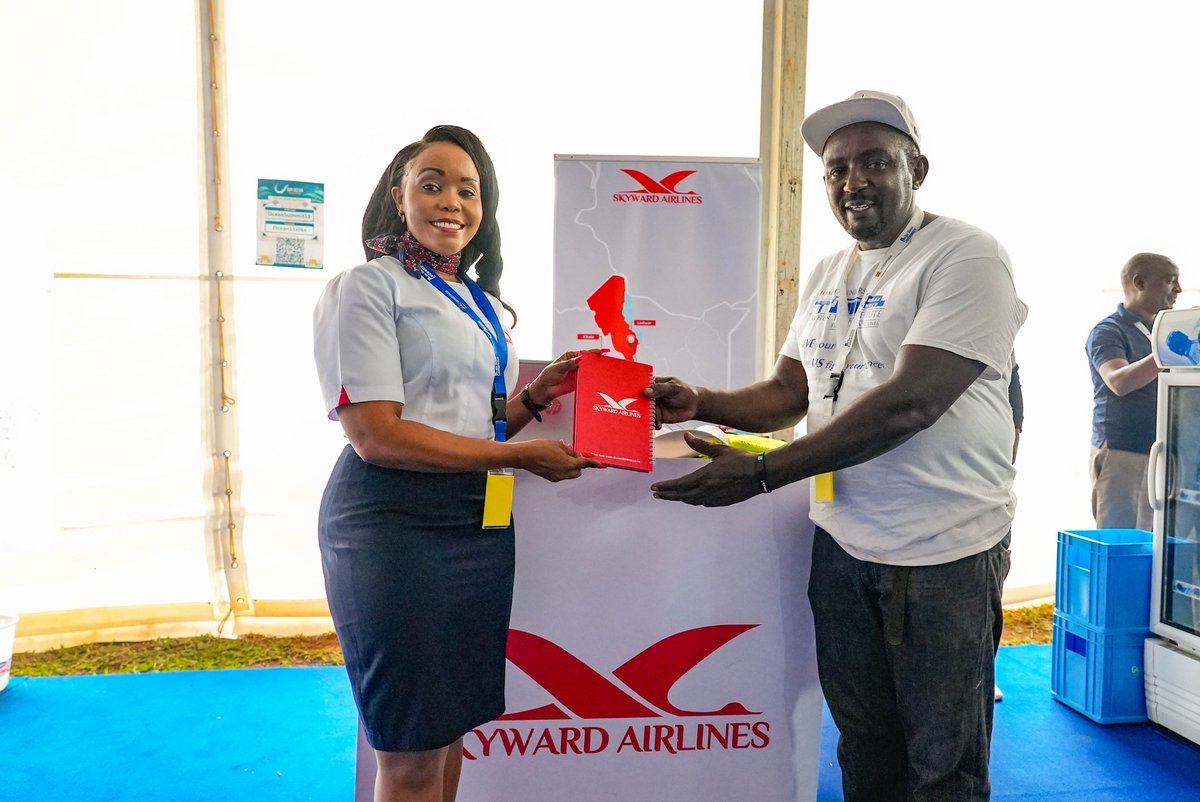 SkywardAirline's tweet photo. We're committed to enabling connectivity that supports sustainable development while helping unlock opportunities for coastal communities and future generations.
#OceanConference #BlueEconomy #Mombasa #SkywardAirlines #flyeasy https://t.co/gHZagIBJL3