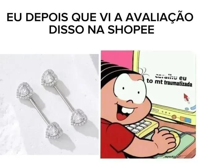 threadepromos's tweet photo. Se você tiver curiosidade, não abra as avaliações.
Se abrir, volta aqui pra me contar o trauma. 🤡
https://t.co/YNqjxQdgfh
A Shopee deveria pagar terapia depois de certas avaliações que a gente lê e vê por lá 😂 https://t.co/tZ84QVoL3r