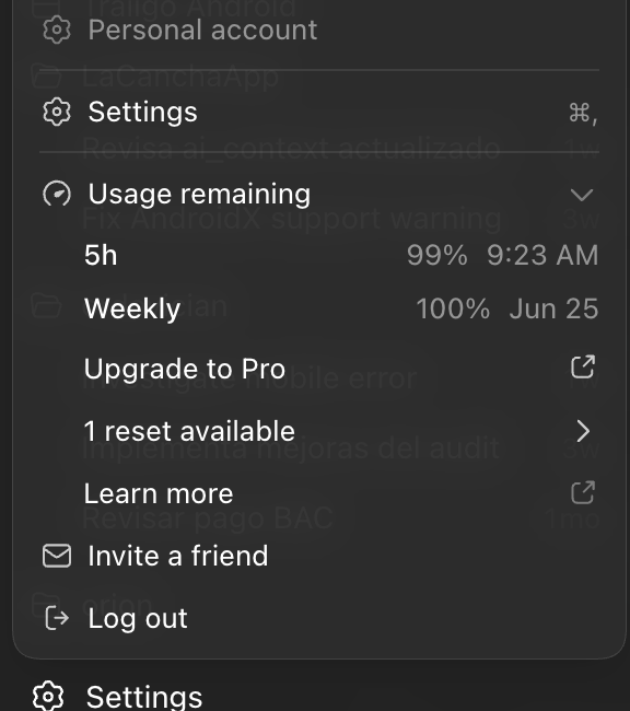 EternalBahamut's tweet photo. @rodydavis @antigravity We need one of these, also clearer / cleaner updates to the limits.

currently, it is deeply buried inside the settings page. https://t.co/GxgZuzBGw8