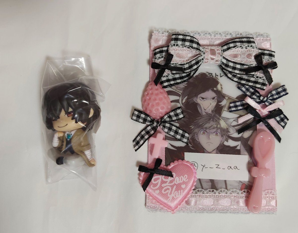 y__z_aa's tweet photo. 【交換】文豪ストレイドッグス 文スト 肩ズン ガチャ

譲▹▸だざい

求▹▸なかじま、あくたがわ

郵送交換のみ。
初回の方プロフ一読お願いいたします。
お気軽にお声がけください🌷 https://t.co/yoHhkVHXyv
