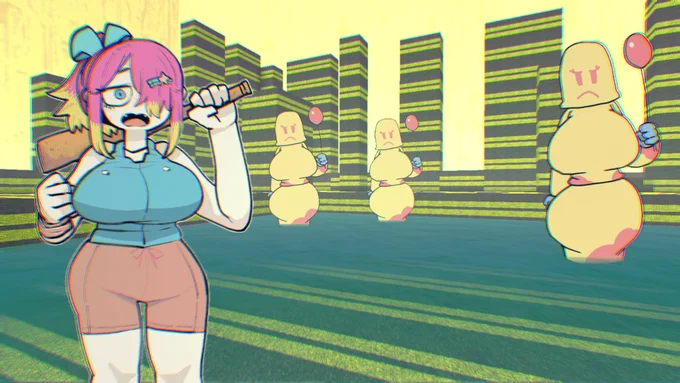 ◆ The store page for "Backfools" is now available on STEAM. This is a parody game inspired by the internet meme "Backrooms." #IndieDevs #Steam #RPGBakin