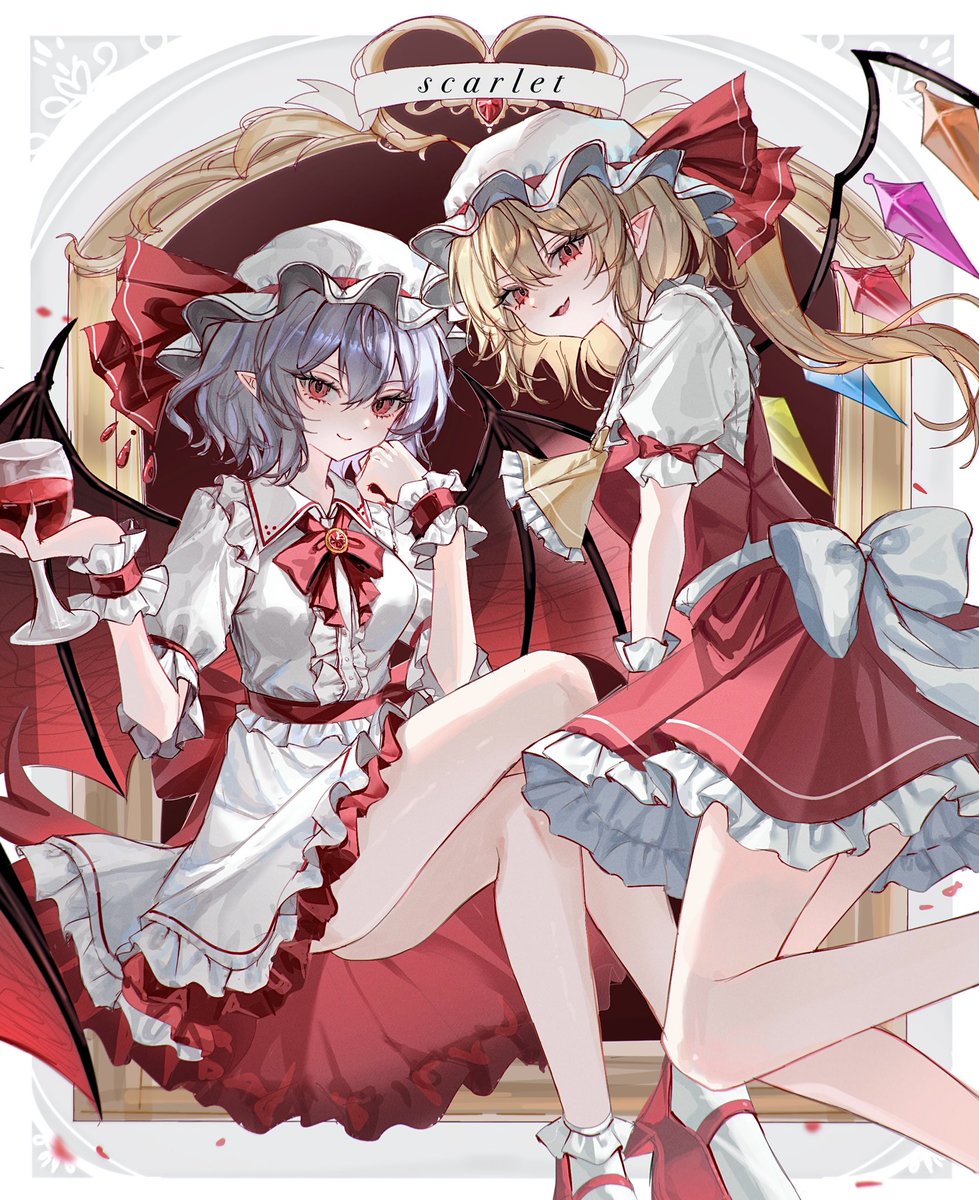 tomura_amane's tweet photo. スカーレット姉妹 https://t.co/Bg5x1J2G9G