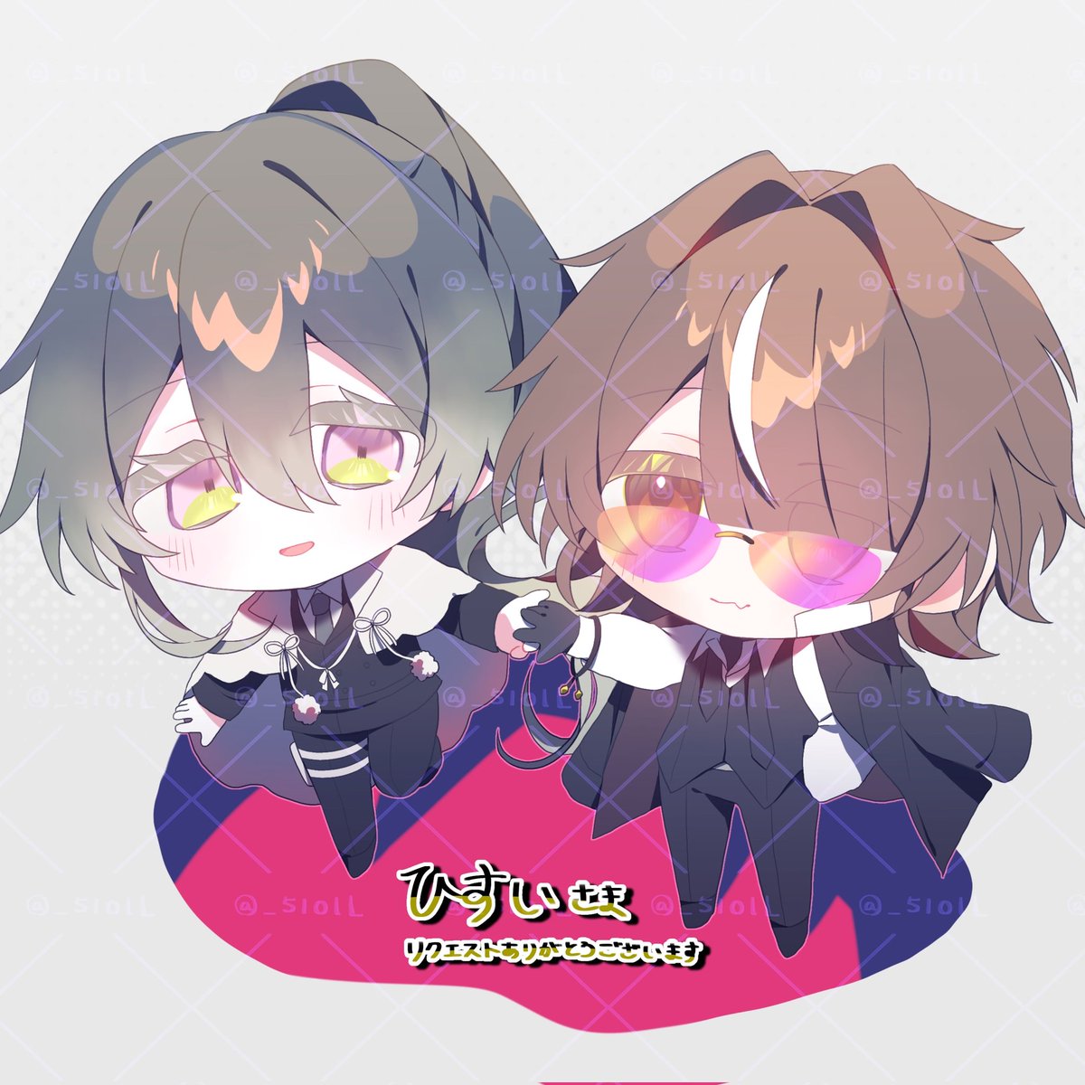 _510lL's tweet photo. スケブリクエストありがとうございます！🙇‍♂️
 https://t.co/fIR33IoEUk #Skeb #Commission @skeb_jp https://t.co/eZcLDOAyq8