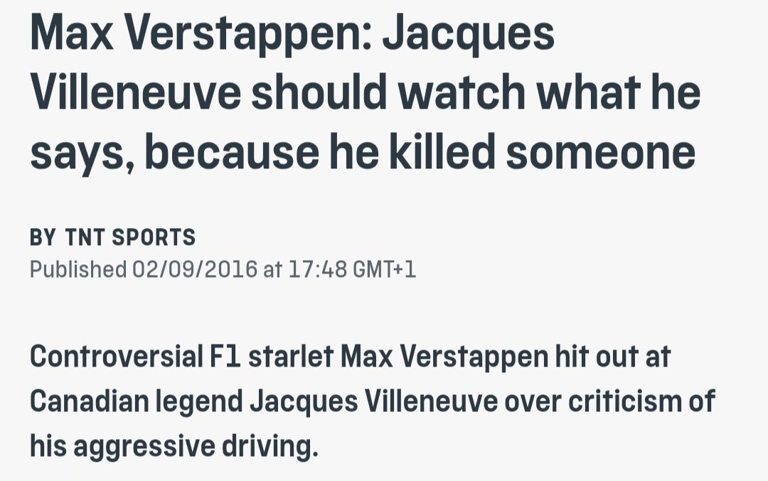 erikaterzioglu's tweet photo. Verstappen was right about him at the age of 19 https://t.co/zo5JdqbkzI