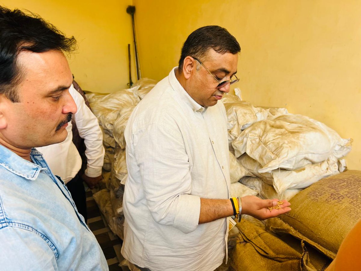 Foodcommission1's tweet photo. On 17th June 2026, Mr. Vijay Dutt, Member, PSFC, conducted surprise inspections at various Government FPS Gurdaspur District.
The inspections were aimed at reviewing the ground-level implementation of schemes under the National Food Security Act (NFSA),2013 https://t.co/HYlZc7dgv3